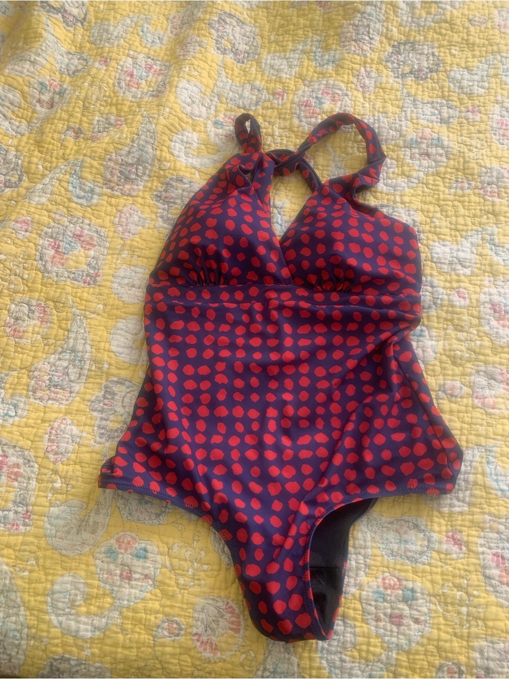 TOAST Clothing one piece polka dot swimsuit